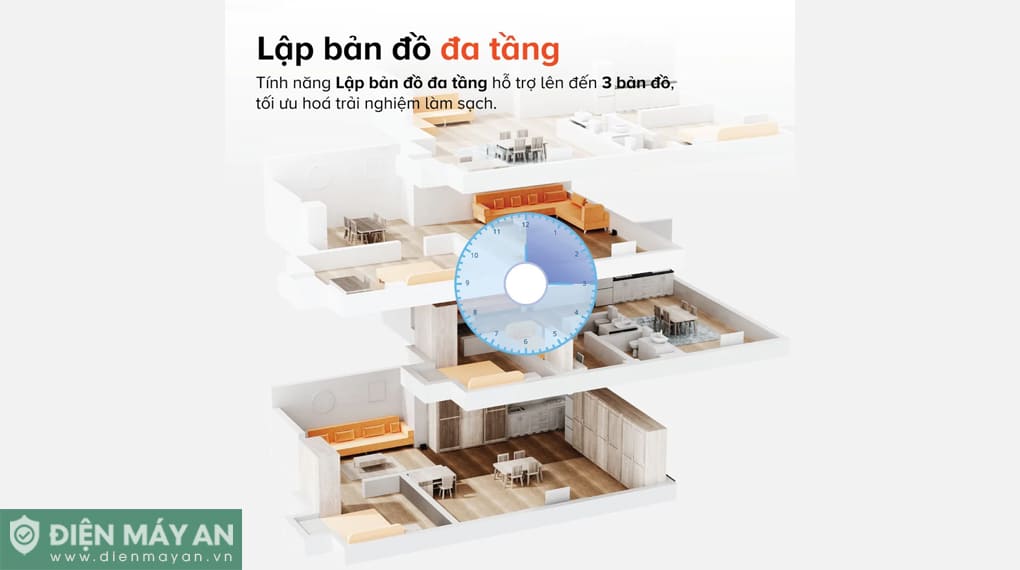 Robot hút bụi lau nhà Roborock Q7TF (Plus) - Đen